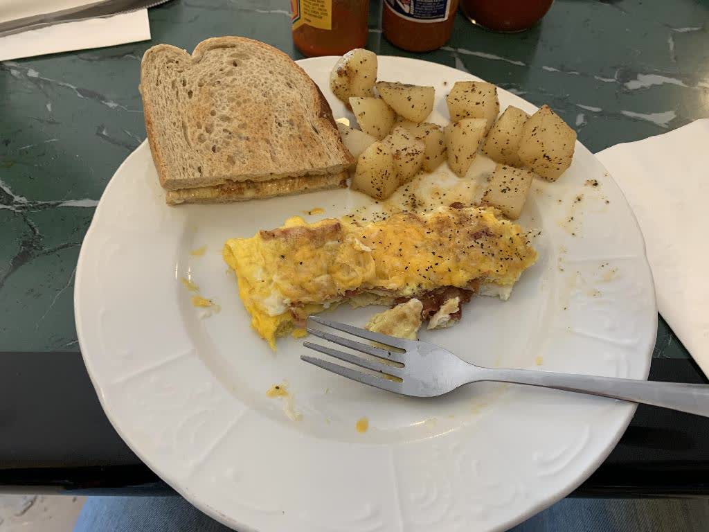 photo of food at diner