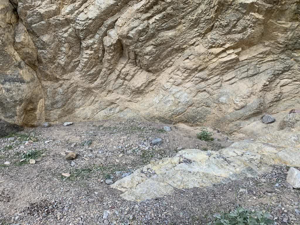 photo of campsite in echo canyon