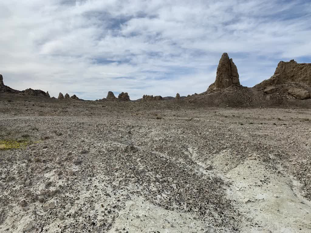 photo I took of Trona Pinnacles