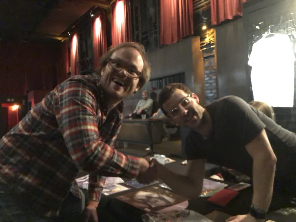 A picture of Peter with Will Wiesenfeld